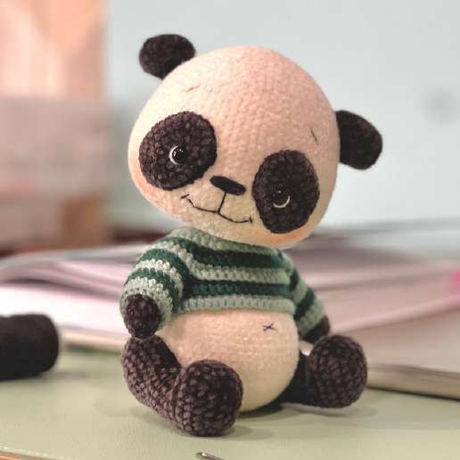 Finished panda