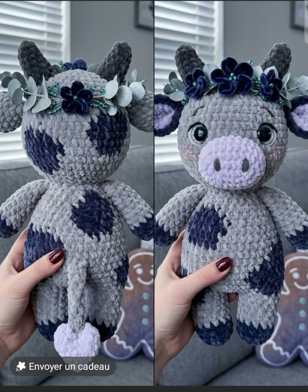 Chenille Cow
